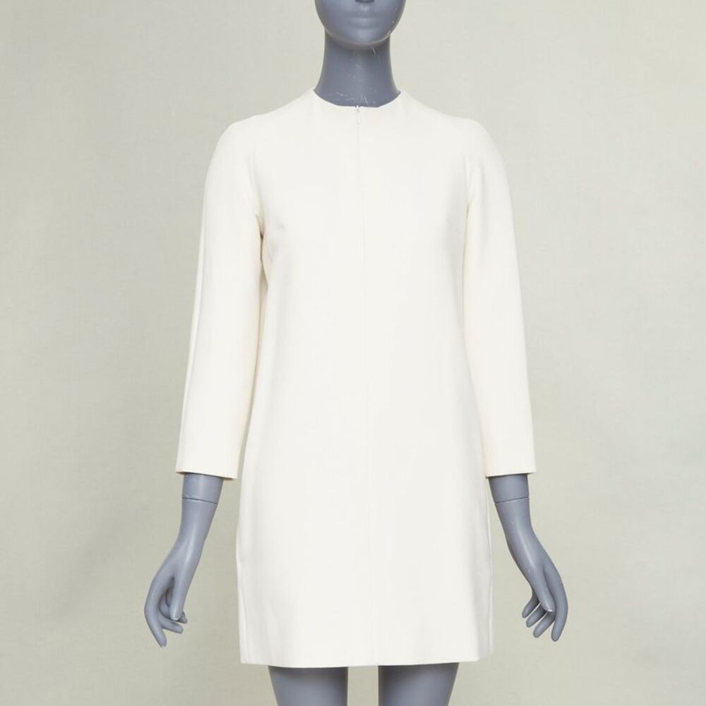 The Row Stretch-Cady Crepe Shift Dress